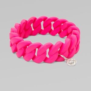 Marc Jacobs silicone bracelet - pink